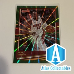 2020-21 Bam Adebayo Donruss Green Laser Miami Heat #14